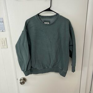 American Eagle Outfitters Green Crewneck Sweater
